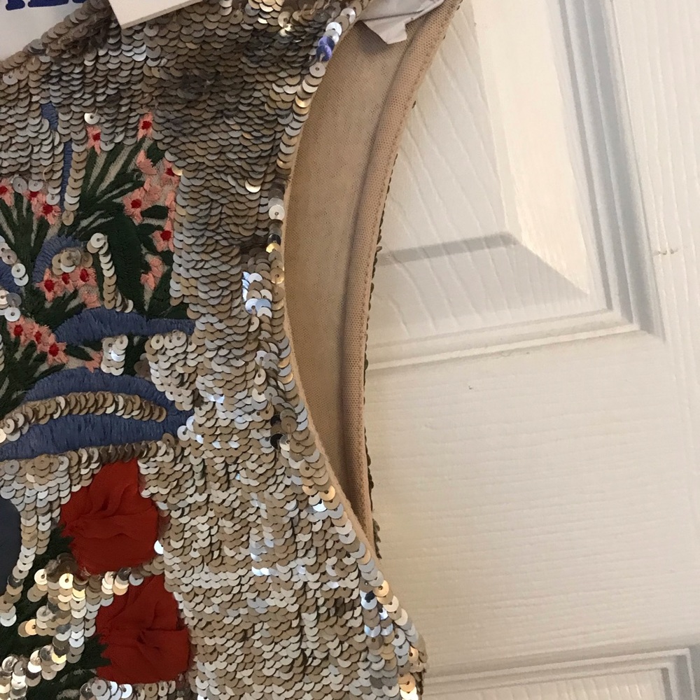 Gold sequins dress - Picture 6 of 9